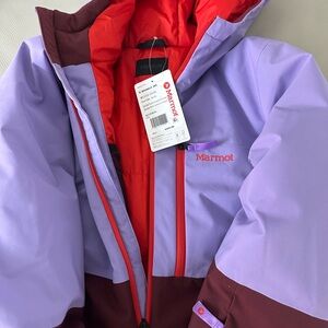 Marmot Purple and Red Jacket